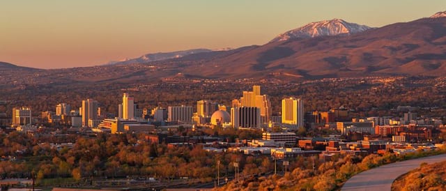 Reno Downtown Arch & Truckee River Walk - a 4h 17m family road trip from Dublin, CA