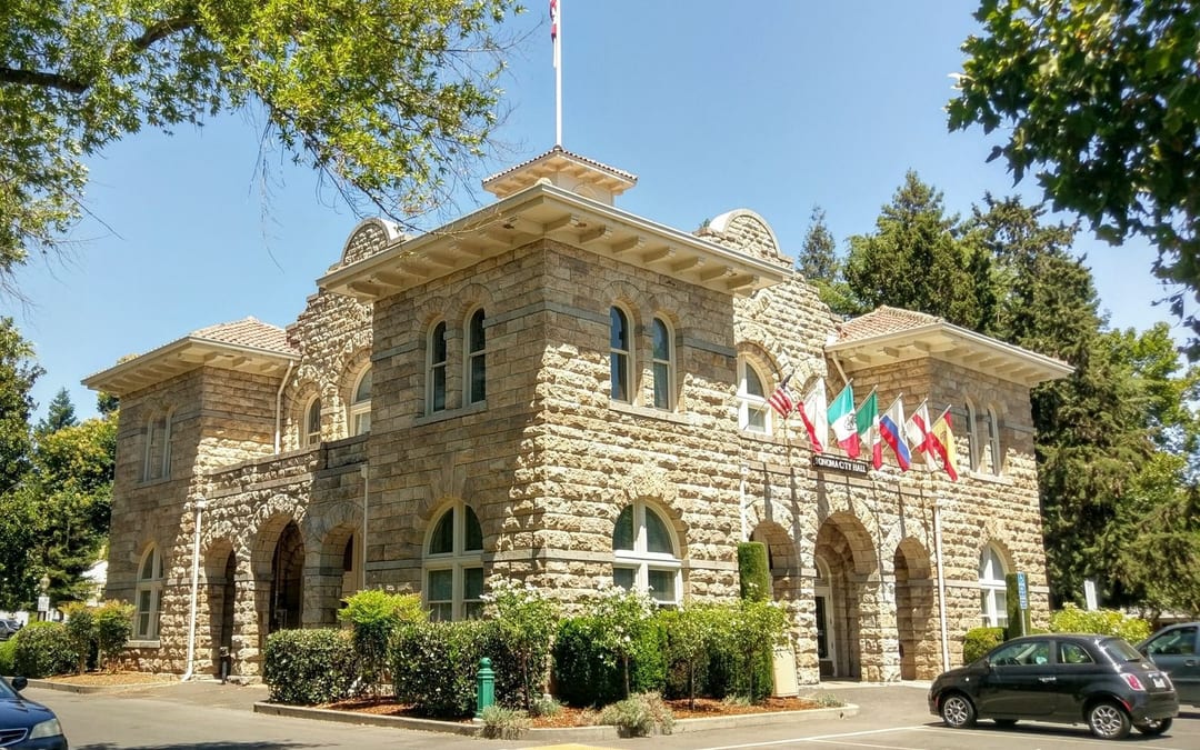 Sonoma Historic Plaza & TrainTown Park - family day trip 1h 18m from Dublin, CA