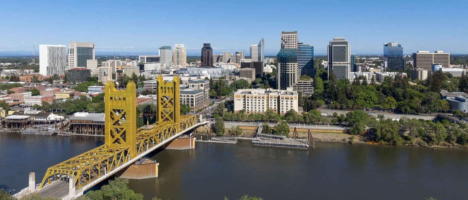 Sacramento Skyline & Tower Bridge - a 1h 46m family road trip from Dublin, CA